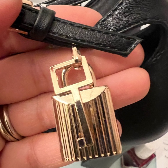 Peep toe platform ankle strap mary Jane - Picture 4 of 7